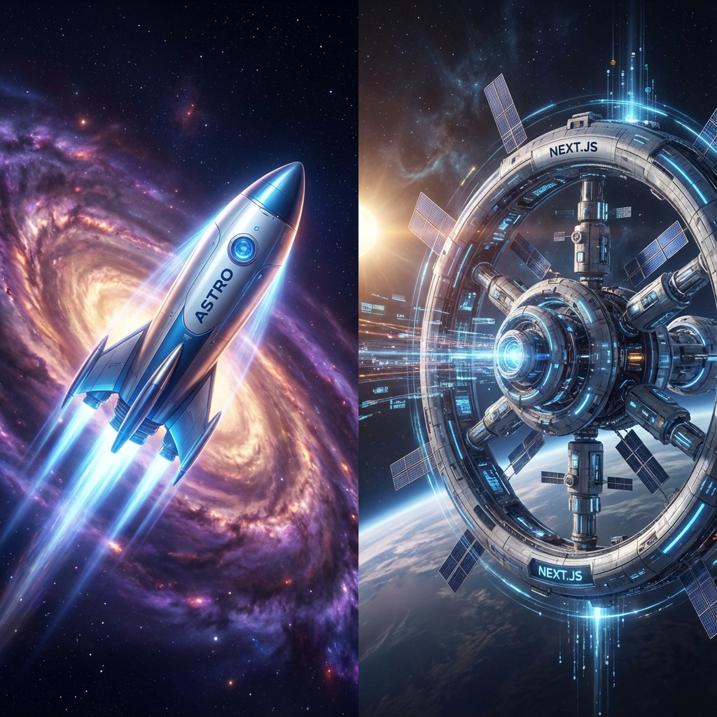 Astro vs Next.js: The 2025 Framework Showdown